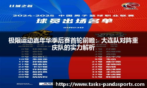 极限运动嘉年华季后赛首轮前瞻：大连队对阵重庆队的实力解析